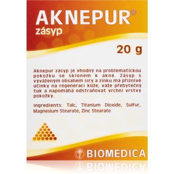 Biomedica Aknepur pudra pentru ten acneic