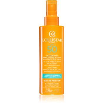 Collistar Active Protection Milk Spray SPF 50 lotiune protectoare pentru plaja SPF 50