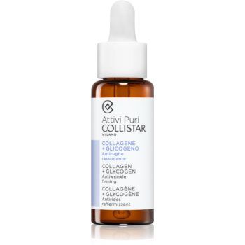 Collistar Attivi Puri Collagen+Glycogen Antiwrinkle Firming Ser pentru reducerea semnelor de imbatranire cu colagen ieftin