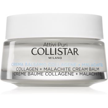 Collistar Attivi Puri Collagen Malachite Cream Balm crema hidratanta anti-imbatranire cu colagen