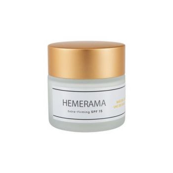 Crema de zi ultra hidratanta pentru fata cu Vitamine si Protectie solara SPF 15 Hemerama, 60ml