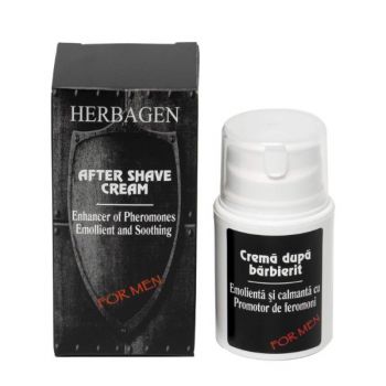 Crema dupa Barbierit pentru Barbati Herbagen For Men, 50 g