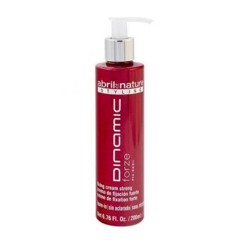 Crema fixativa cu efect antifrizz si protectie termica pentru par Dinamic Cream Abril et Nature, 200 ml ieftina