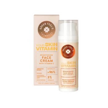 Crema pentru fata iluminatoare cu vitamina C Green Feel's 50ml