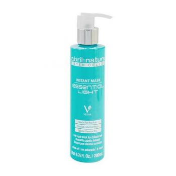 Masca hidratanta cu celule stem pentru par fin delicat Essential Light Abril et Nature, 200 ml