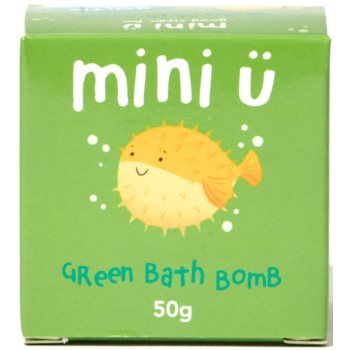 Mini-U Bath Bomb Green bile eferverscente pentru baie