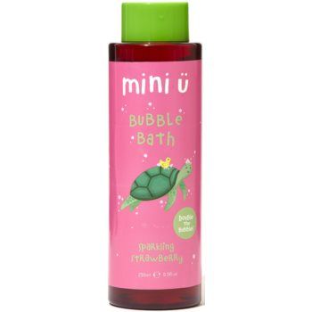 Mini-U Bubble Bath Sparkling Strawberry spuma de baie pentru copii