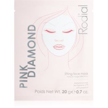 Rodial Pink Diamond Lifting Face Mask mască textilă cu efect de lifting faciale de firma originala