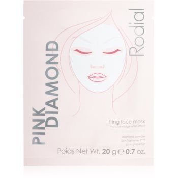 Rodial Pink Diamond Lifting Face Mask mască textilă cu efect de lifting faciale