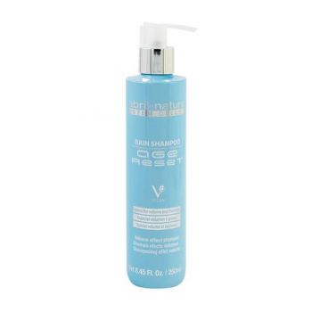 Sampon cu celule stem vegetale pentru volum si densitate pentru par subtire si fin Age Reset Abril et Nature, 250 ml