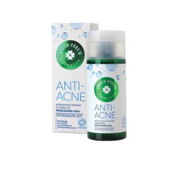 Tonic Anti-Acnee cu acțiune intensivă pentru ten problematic Green Feel's 150 ml