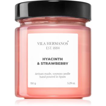 Vila Hermanos Apothecary Rose Hyacinth & Strawberry lumânare parfumată