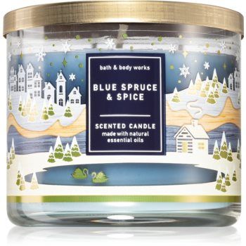 Bath & Body Works Blue Spruce & Spice lumânare parfumată