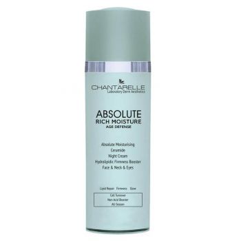 Crema de noapte Chantarelle Absolute Rich Moisture Ceramide Night Cream Hydrolipidic Firmness Booster CD1479, 50ml