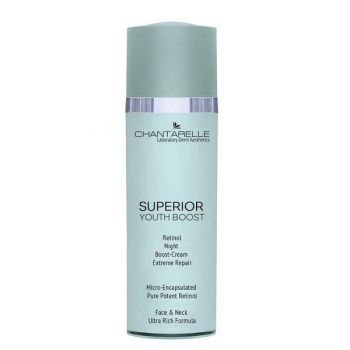 Crema de noapte Chantarelle Superior Youth Boost Night cream with micro-encapsulated pure retinol, CD1476, 50ml