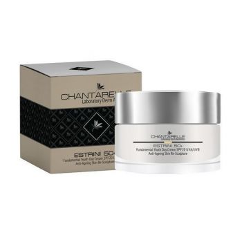 Crema de zi Chantarelle Estrini 50+ Fundamental Youth Day Cream SPF20 UVA/UVB CD1380, 50ml