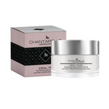 Crema de zi Chantarelle Ideal Pure Poly-Derm Day Cream SPF20 Uva/Uvb CD1375, 50ml de firma originala