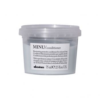 Davines - Balsam protector pentru par vopsit Minu, travel size 75ml