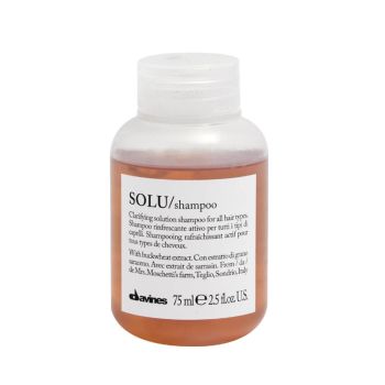 Davines - Sampon de curatare profunda Solu Refreshing, travel size 75ml