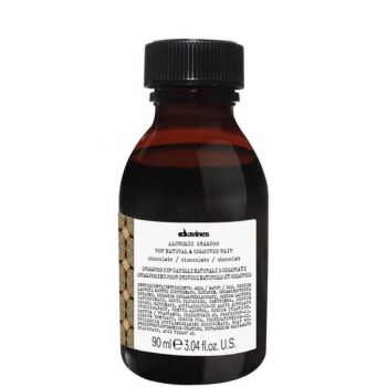 Davines - Sampon nuantator ciocolatiu Alchemic Chocolate, travel size 90ml