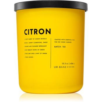 DW Home Ur*Bane Citron lumânare parfumată