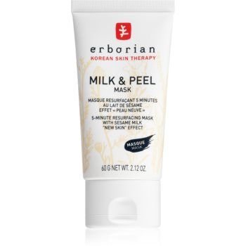Erborian Milk & Peel masca pentru exfoliere pentru strălucirea și netezirea pielii