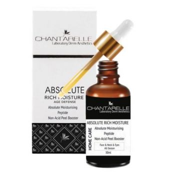 Exfoliant Chantarelle Absolute Rich Moisture Peptide Non-Acid Peel Booster Face & Neck & Eyes CD120230, 30ml de firma original