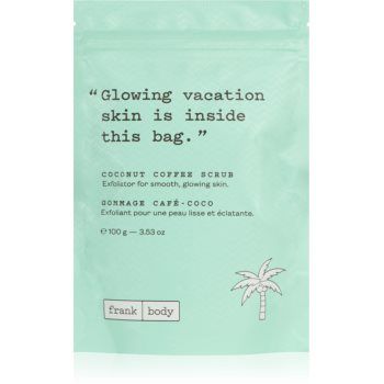 Frank Body Coconut Coffee exfoliant de corp, cu cafea cu ulei de cocos