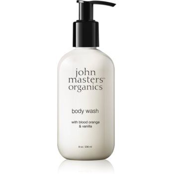 John Masters Organics Blood Orange & Vanilla Body Wash gel de dus hranitor