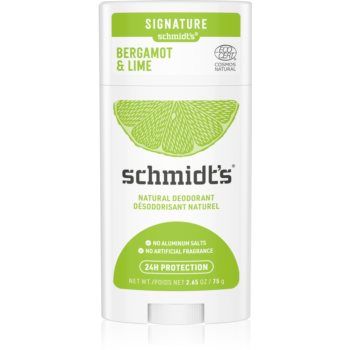 Schmidt's Bergamot + Lime deodorant stick de firma original