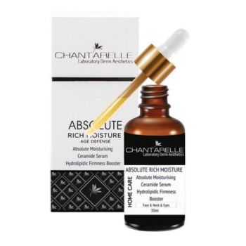 Serum Chantarelle Absolute Rich Moisture Ceramide Serum Hydrolipidic Firmness Booster, 30ml de firma original