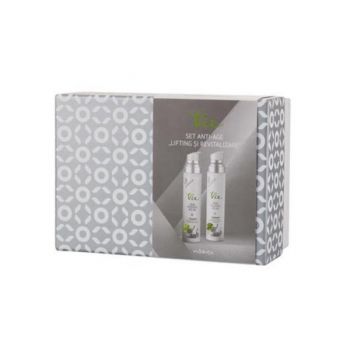 Set pentru Ten „Lifting și Revitalizare” Anti-Age, Viorica Vie: Crema Fortifianta de Zi, 50 ml, Cremăa Reactivanta de Noapte, 50 ml