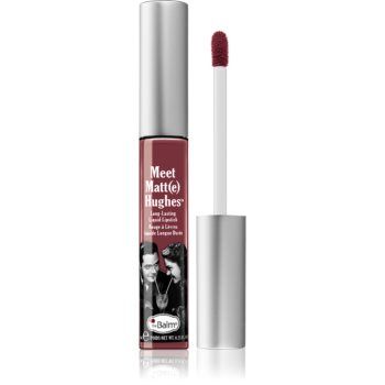 theBalm Meet Matt(e) Hughes Long Lasting Liquid Lipstick Ruj de buze lichid, de lunga durata