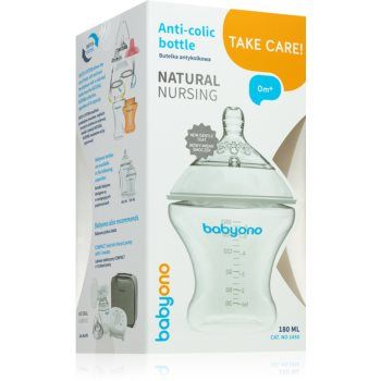 BabyOno Take Care biberon pentru sugari anti-colici