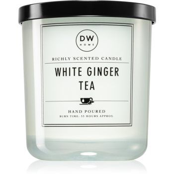 DW Home Signature White Ginger Tea lumânare parfumată