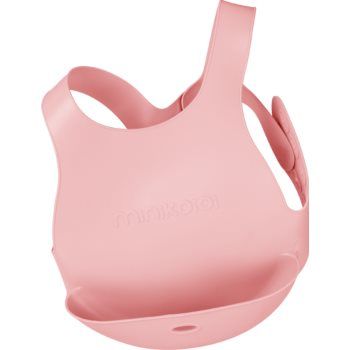 Minikoioi Bibs Pink bavețică