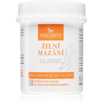 Priessnitz Classic crema pentru masaj cu efecte benefice asupra sistemelor venos și limfatic