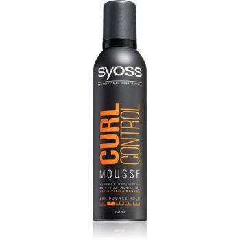 Syoss Curl Control spuma pentru o fixare naturala