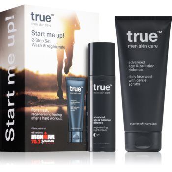 true men skin care Start Me Up! set pentru îngrijirea pielii (pentru barbati)