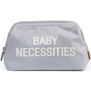 Childhome Baby Necessities Grey Off White geantă pentru cosmetice