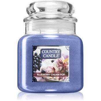 Country Candle Blueberry Cream Pop lumânare parfumată de firma original