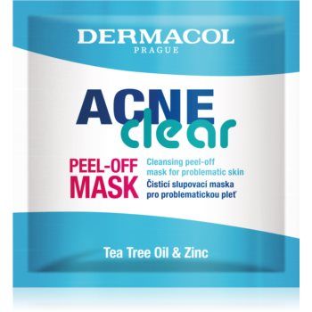 Dermacol Acne Clear masca exfolianta pentru pielea problematica ieftina