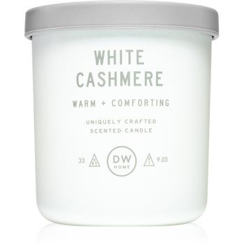 DW Home Text White Cashmere lumânare parfumată