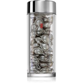 Elizabeth Arden Visible Brightening ser de noapte cu efect radiant în capsule