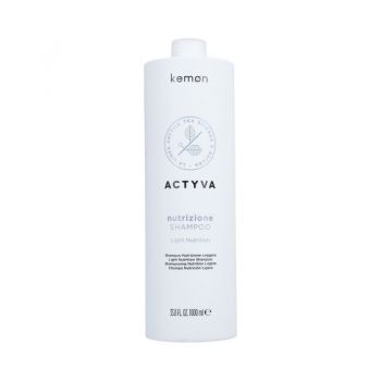 Kemon Actyva Nutrizione - Sampon de hidratare pentru par uscat light 1000ml