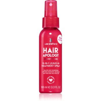 Lee Stafford Hair Apology Intensive Care spray care nu necesita clatire pentru parul deteriorat si fragil