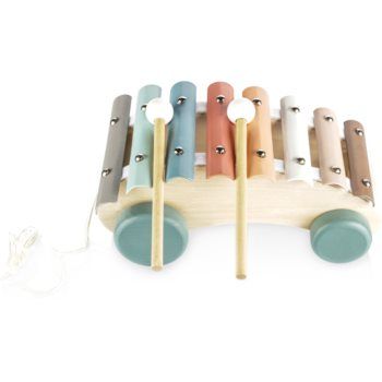 Zopa Wooden Pull Xylophone xilofon de tras din lemn