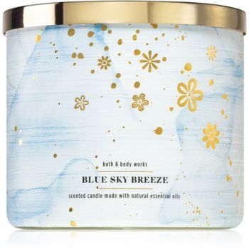 Bath & Body Works Blue Sky Breeze lumânare parfumată