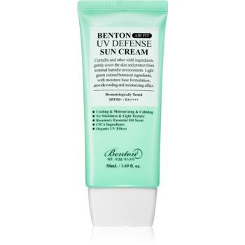 Benton Air Fit UV Defense emulsie protectoare calmantă SPF 50+