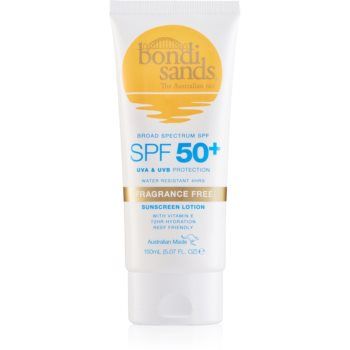 Bondi Sands SPF 50+ Fragrance Free crema de corp pentru protectie solara SPF 50+ de firma originala